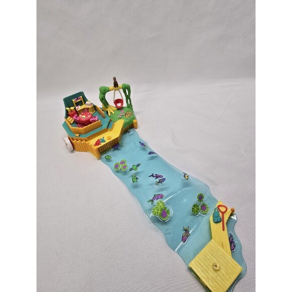 Vintage Bluebird Polly Pocket Canoe Fun- Action Park 1998- Not Complete - Picture 1 of 9